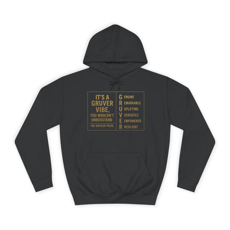 Gruver Family Reunion Hoodie — Custom Family Name Reunion Sweatshirt