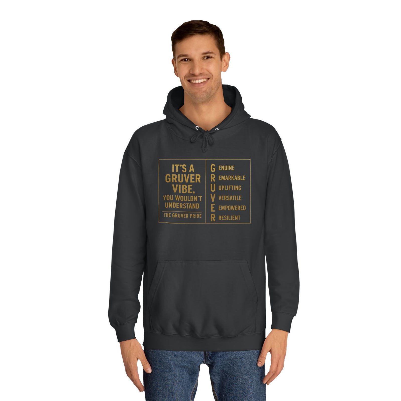 Gruver Family Reunion Hoodie — Custom Family Name Reunion Sweatshirt