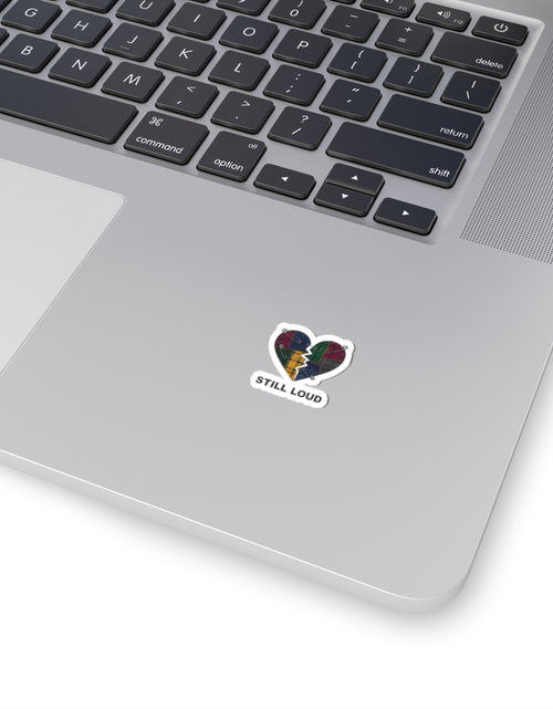 Load image into Gallery viewer, Still Loud Broken Heart Sticker | grunge plaid, 90s rock revival
