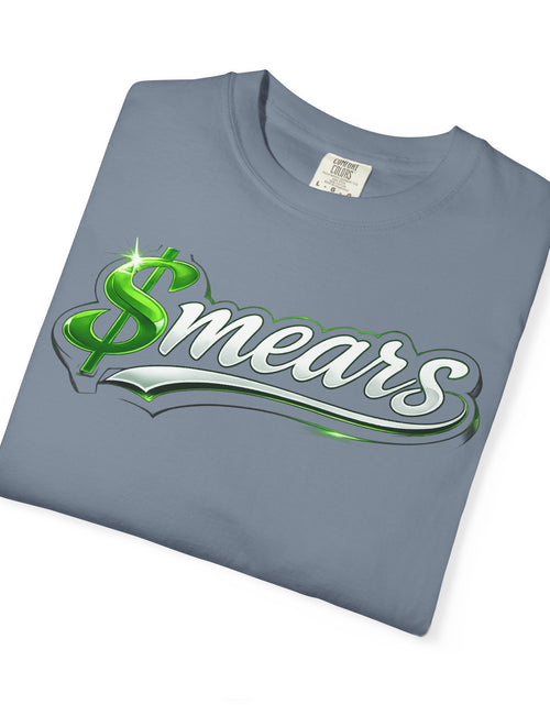 Load image into Gallery viewer, Smear Script T-Shirt — Bold Lip Art &amp; mears Streetwear Tee
