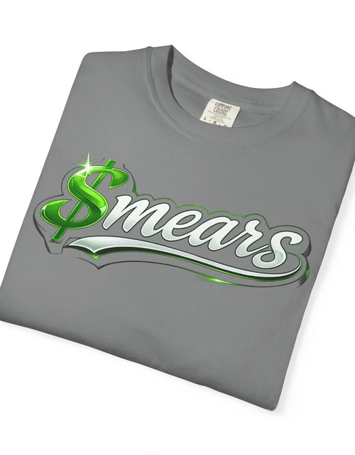 Load image into Gallery viewer, Smear Script T-Shirt — Bold Lip Art &amp; mears Streetwear Tee
