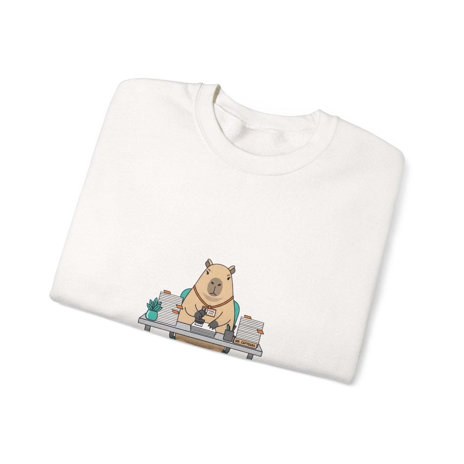 Escalated for Further Escalation Sweatshirt | office raccoon, animal HR meme