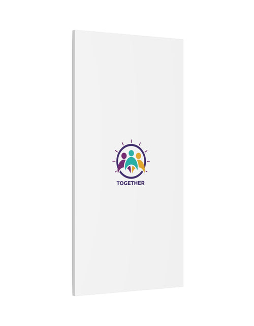 Load image into Gallery viewer, Together solidarity icon Canvas, Minimalist equality symbol, Support badge
