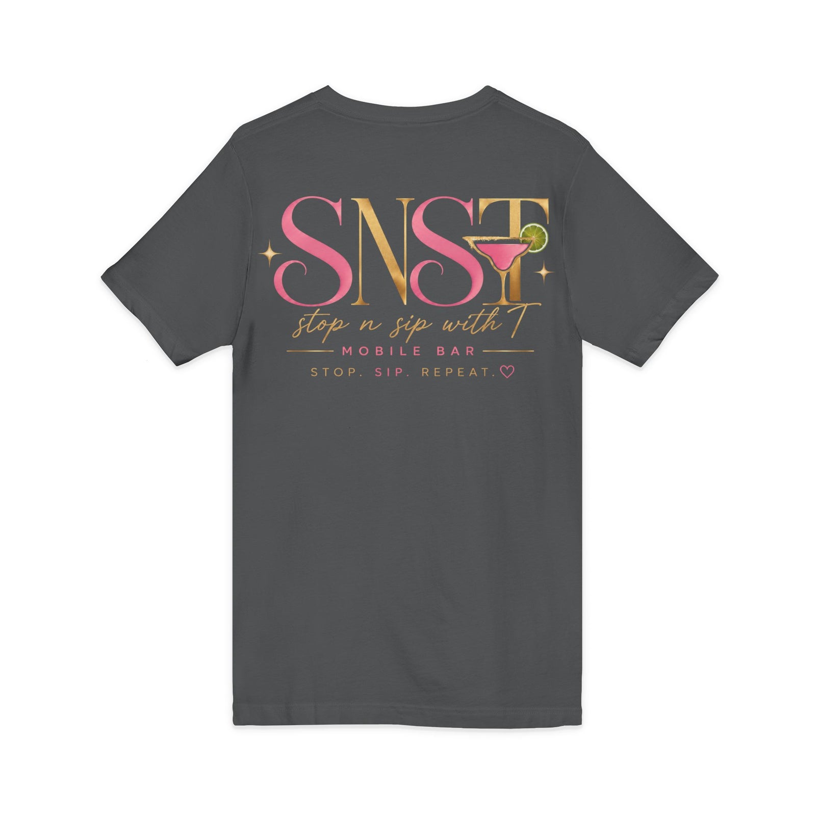 Unisex Jersey Short Sleeve V-Neck Tee