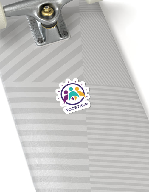 Load image into Gallery viewer, Solidarity Icon Together Sticker | equality icon, minimal feminist design
