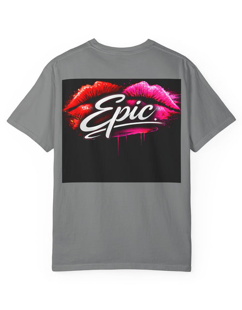 Load image into Gallery viewer, Smear Script T-Shirt — Bold Lip Art &amp; mears Streetwear Tee
