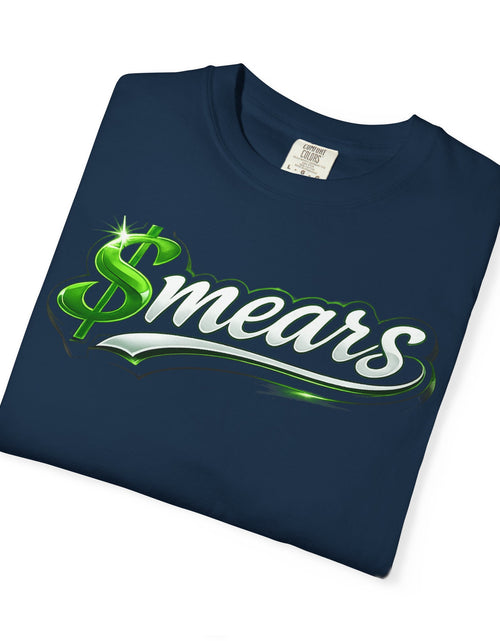 Load image into Gallery viewer, Smear Script T-Shirt — Bold Lip Art &amp; mears Streetwear Tee
