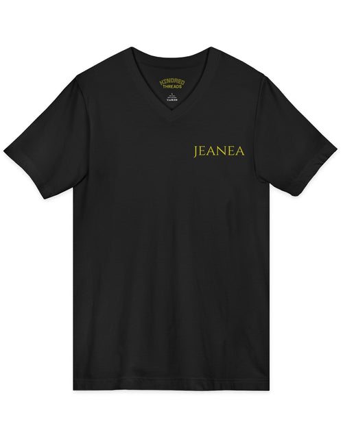 Load image into Gallery viewer, Unisex Jersey Short Sleeve V-Neck Tee
