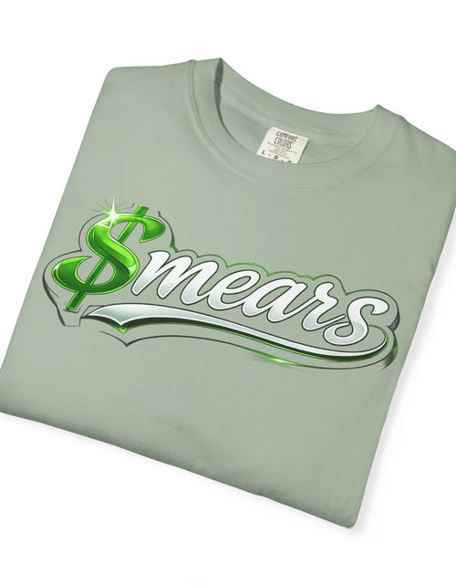 Load image into Gallery viewer, Smear Script T-Shirt — Bold Lip Art &amp; mears Streetwear Tee
