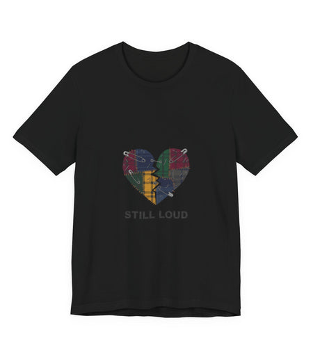 Plaid Broken Heart 'Still Loud' Tee | grunge shirt, punk graphic tee