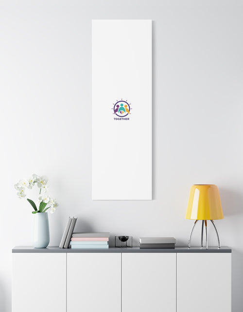Load image into Gallery viewer, Together solidarity icon Canvas, Minimalist equality symbol, Support badge
