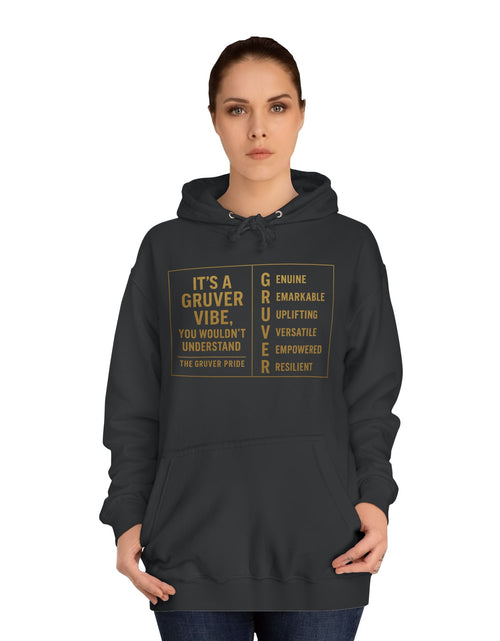 Load image into Gallery viewer, Gruver Family Reunion Hoodie — Custom Family Name Reunion Sweatshirt
