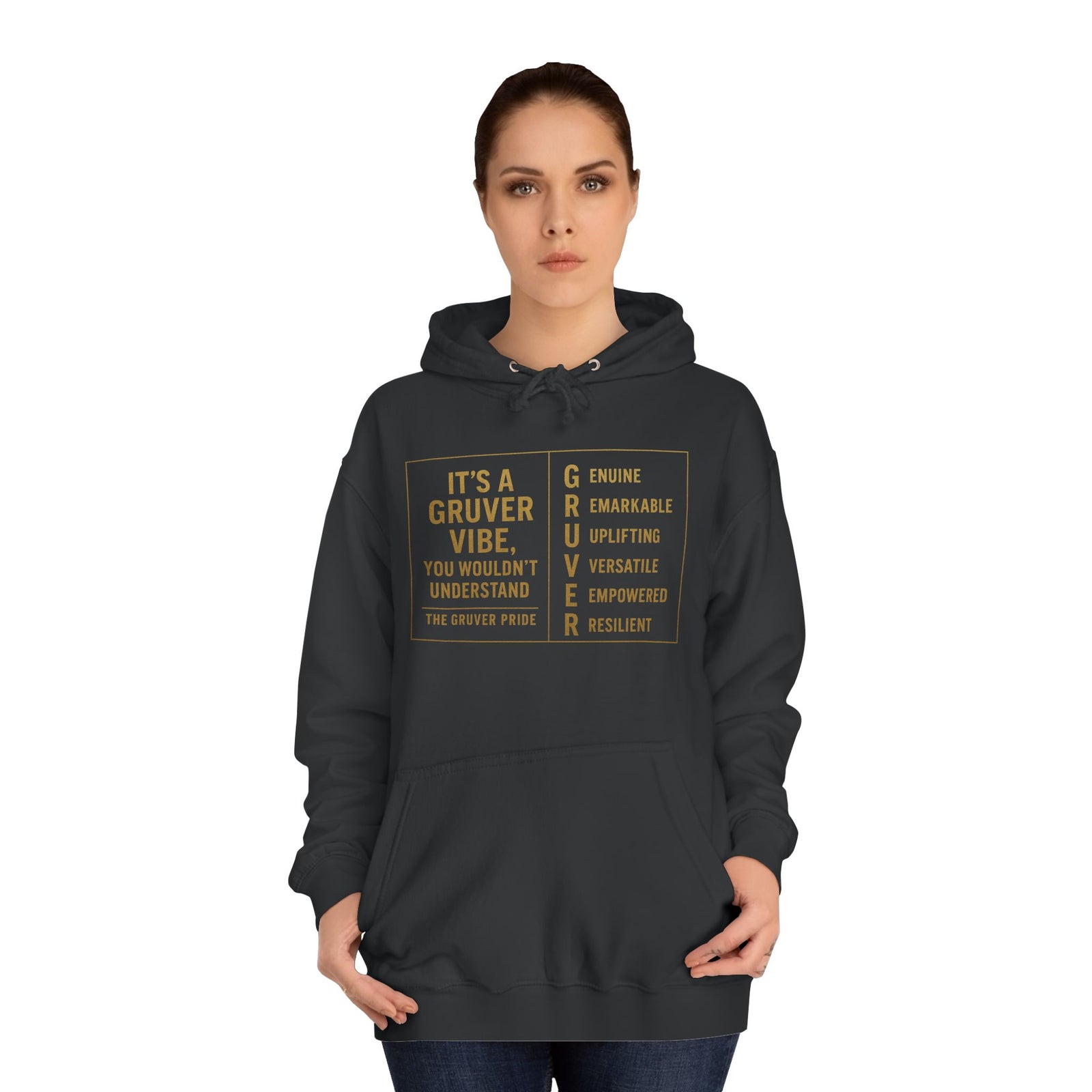 Gruver Family Reunion Hoodie — Custom Family Name Reunion Sweatshirt