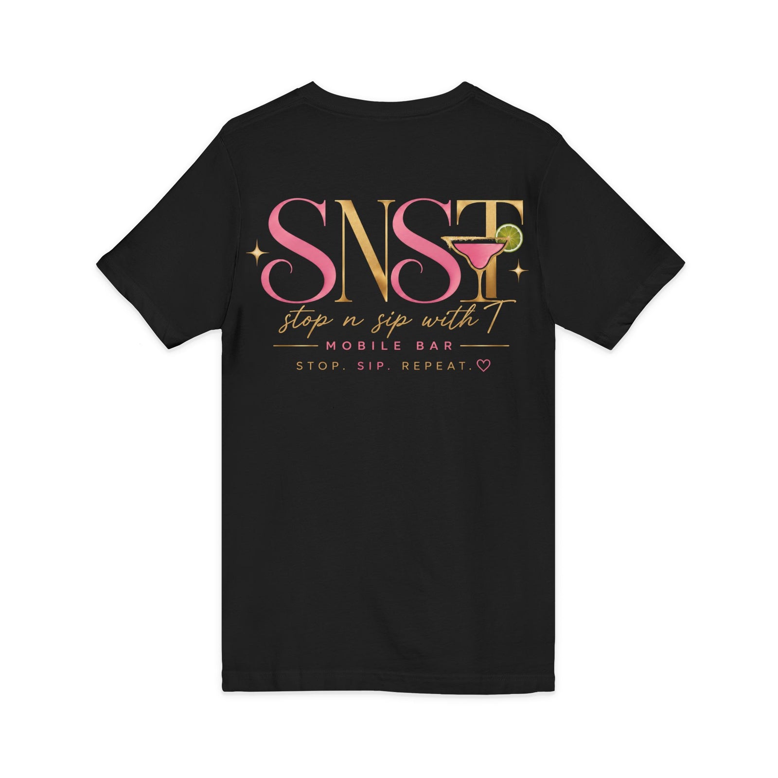 Unisex Jersey Short Sleeve V-Neck Tee