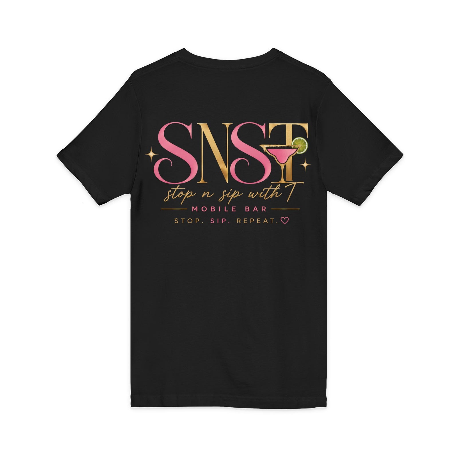 Unisex Jersey Short Sleeve V-Neck Tee