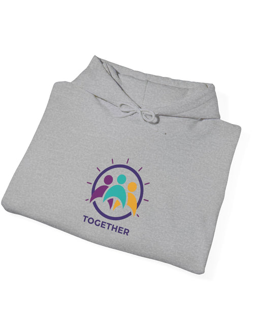Load image into Gallery viewer, Solidarity Symbol Hoodie | equality icon, minimal feminist design
