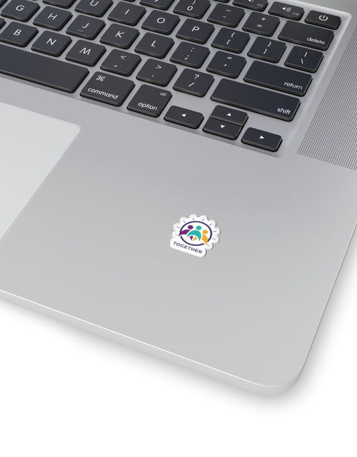 Load image into Gallery viewer, Solidarity Icon Together Sticker | equality icon, minimal feminist design

