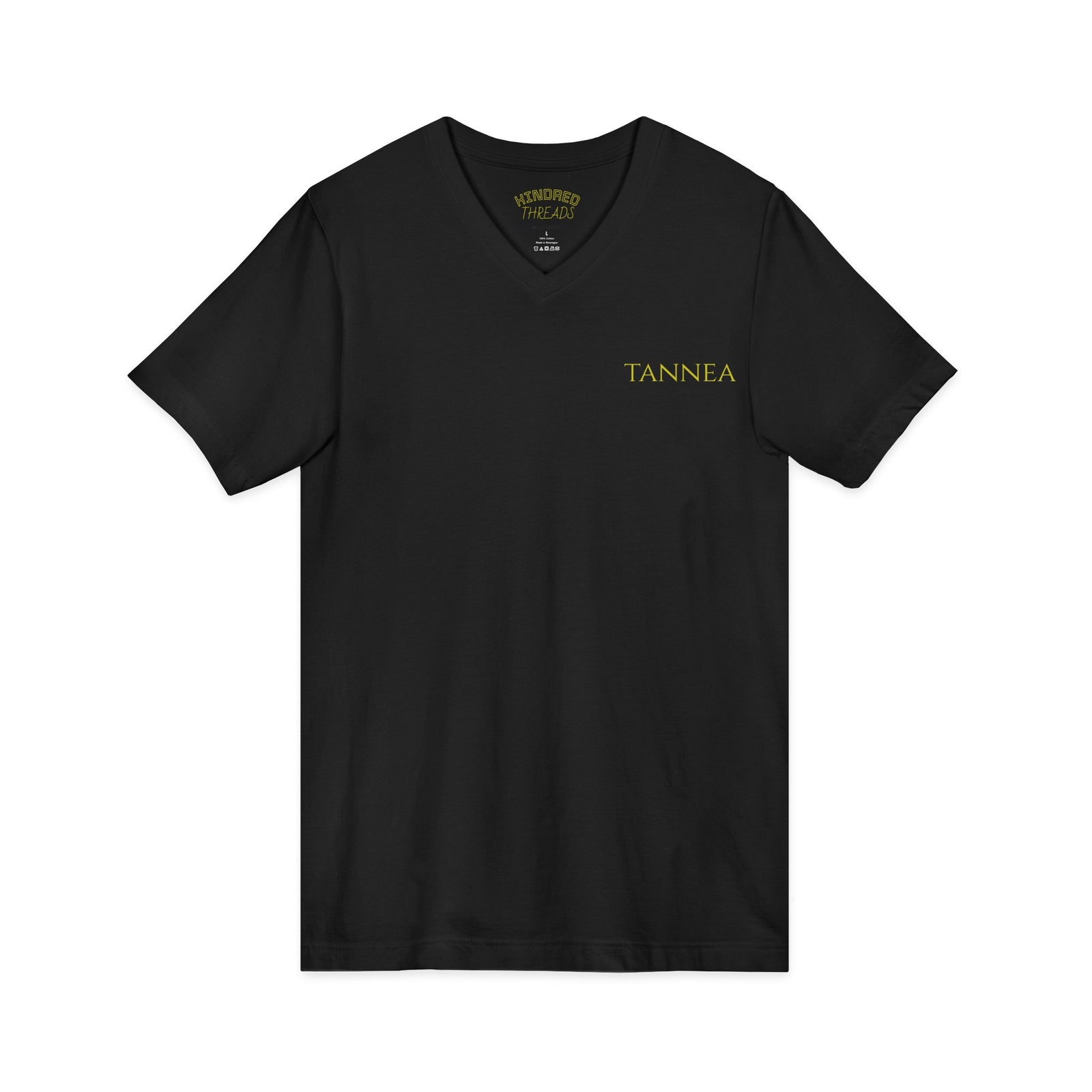 Unisex Jersey Short Sleeve V-Neck Tee