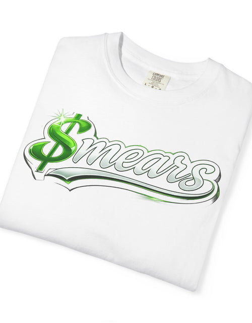 Load image into Gallery viewer, Smear Script T-Shirt — Bold Lip Art &amp; mears Streetwear Tee
