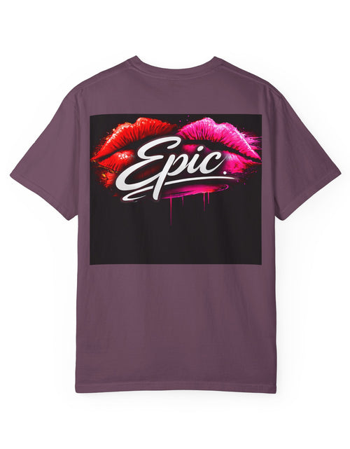 Load image into Gallery viewer, Smear Script T-Shirt — Bold Lip Art &amp; mears Streetwear Tee
