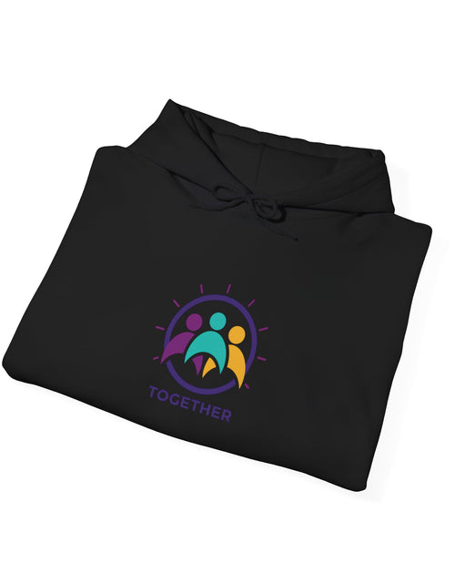 Load image into Gallery viewer, Solidarity Symbol Hoodie | equality icon, minimal feminist design
