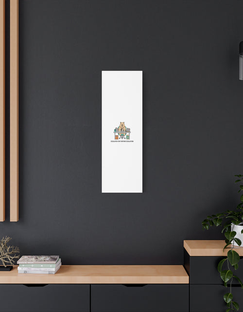 Load image into Gallery viewer, Escalated for Further Escalation Canvas | Unhinged Animal Bureaucracy, Office Animal Illustration
