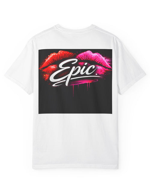 Load image into Gallery viewer, Smear Script T-Shirt — Bold Lip Art &amp; mears Streetwear Tee
