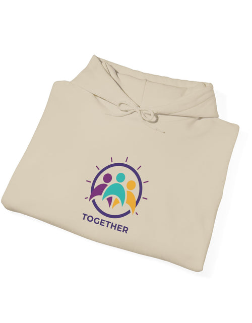 Load image into Gallery viewer, Solidarity Symbol Hoodie | equality icon, minimal feminist design
