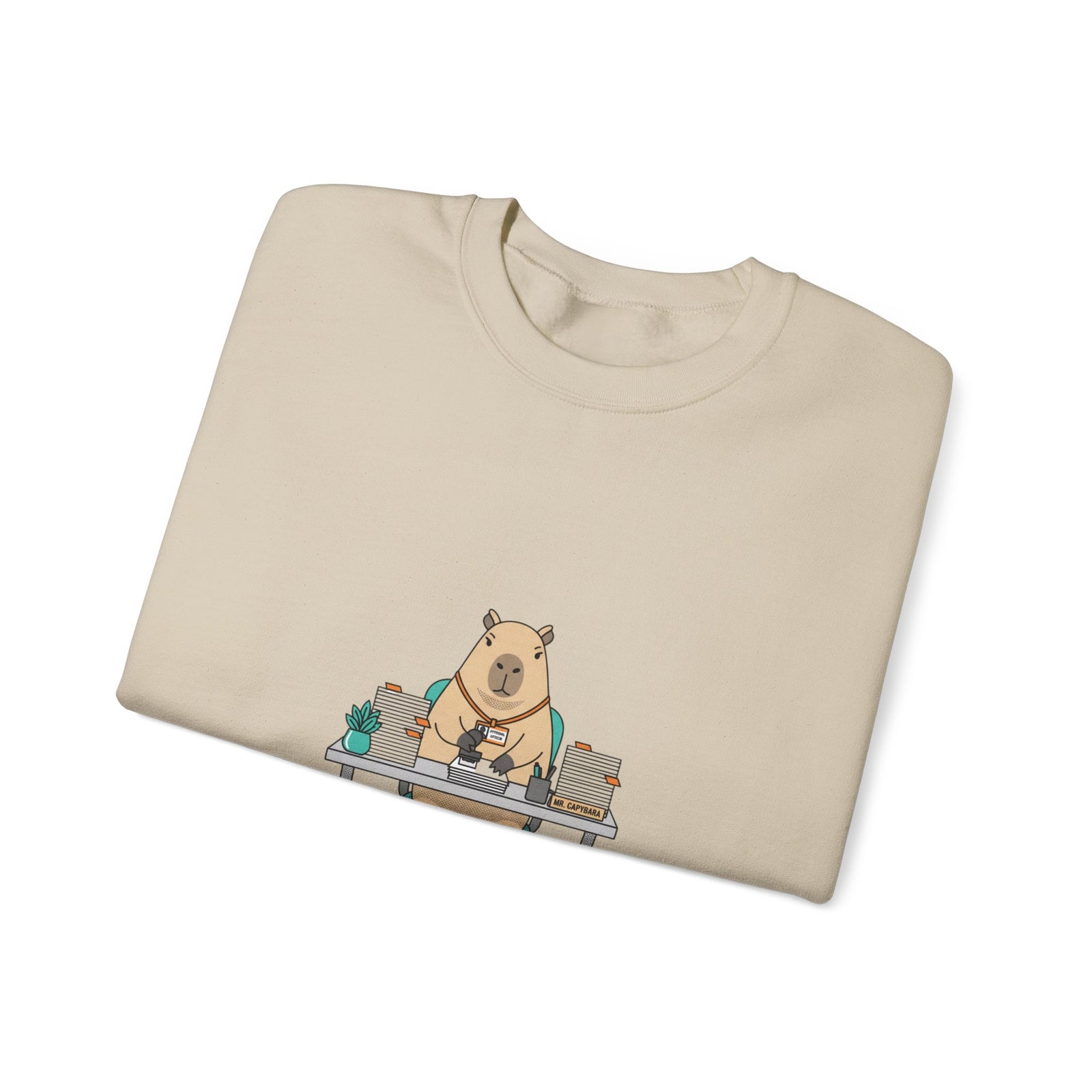 Escalated for Further Escalation Sweatshirt | office raccoon, animal HR meme