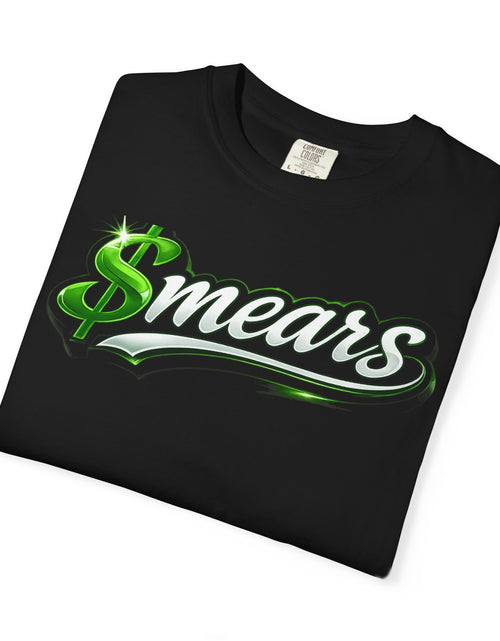Load image into Gallery viewer, Smear Script T-Shirt — Bold Lip Art &amp; mears Streetwear Tee
