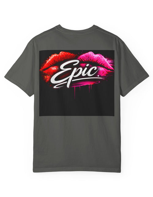 Load image into Gallery viewer, Smear Script T-Shirt — Bold Lip Art &amp; mears Streetwear Tee
