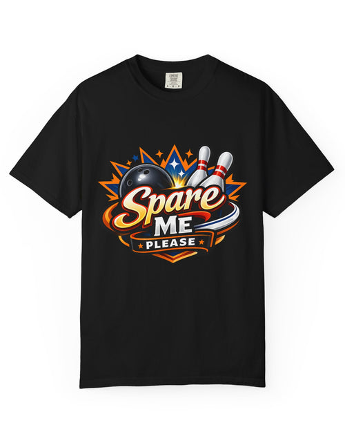 Load image into Gallery viewer, Bowling 'Spare Me Please' T-Shirt
