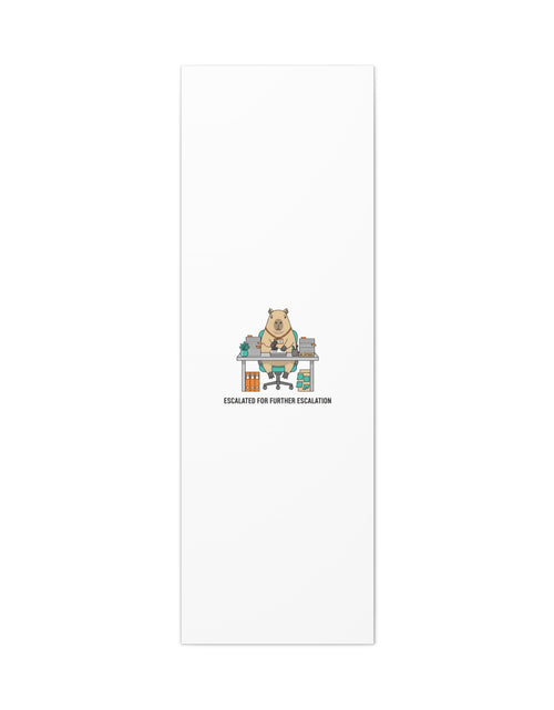 Load image into Gallery viewer, Escalated for Further Escalation Canvas | Unhinged Animal Bureaucracy, Office Animal Illustration
