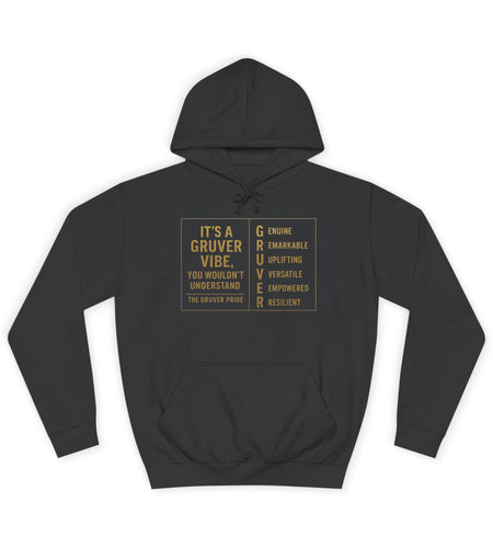 Gruver Family Reunion Hoodie — Custom Family Name Reunion Sweatshirt