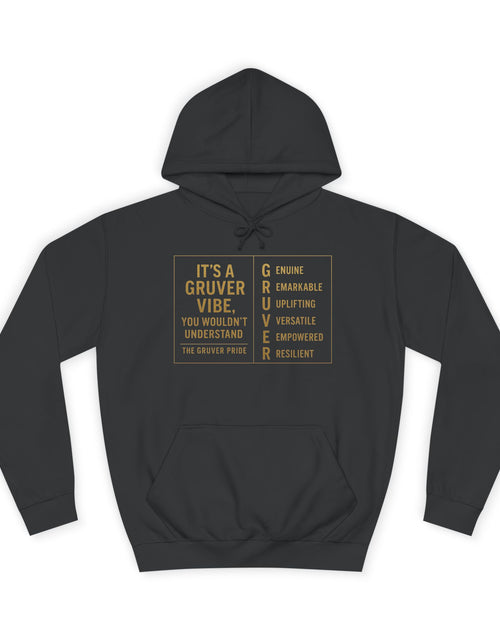 Load image into Gallery viewer, Gruver Family Reunion Hoodie — Custom Family Name Reunion Sweatshirt
