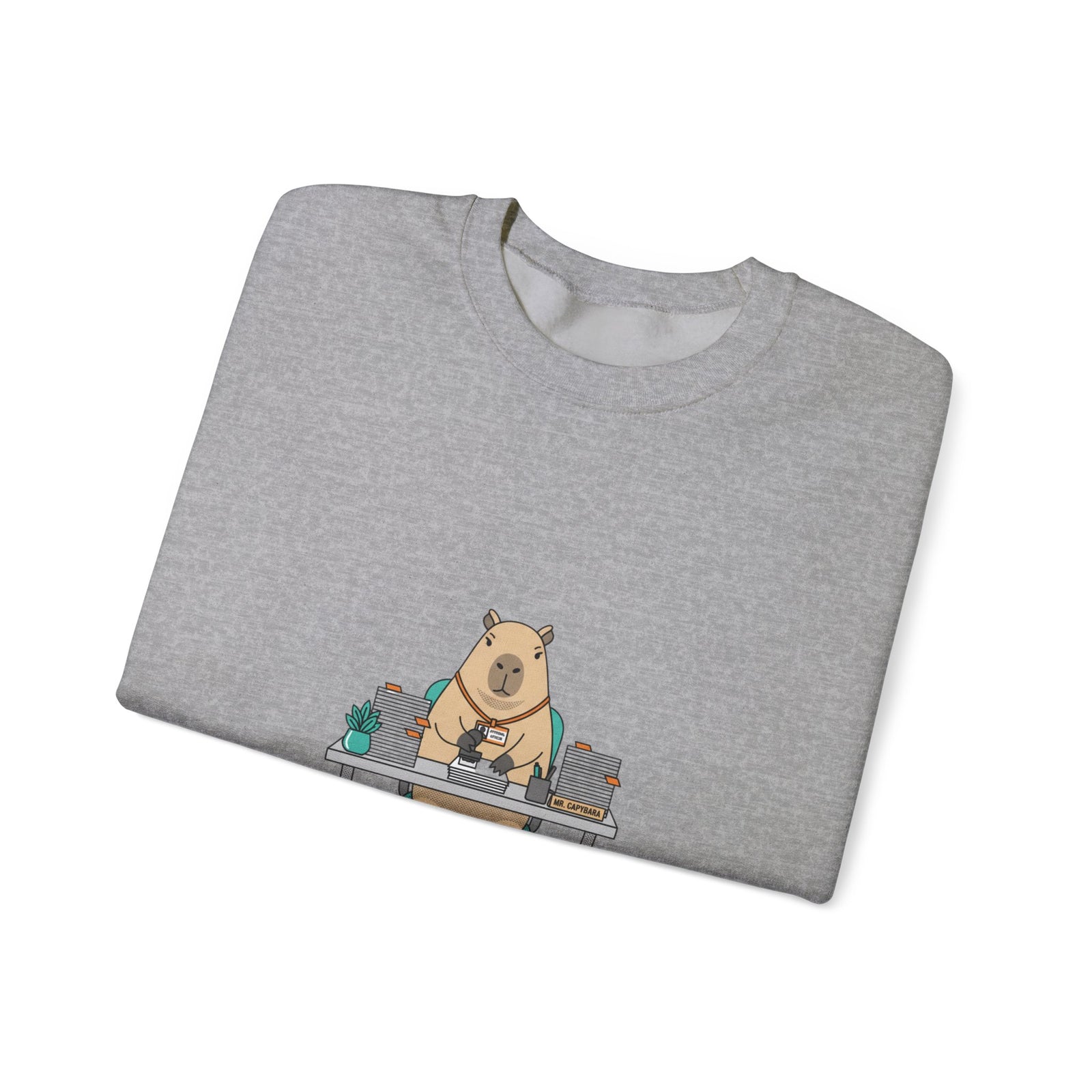 Escalated for Further Escalation Sweatshirt | office raccoon, animal HR meme