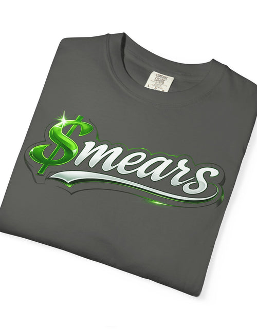 Load image into Gallery viewer, Smear Script T-Shirt — Bold Lip Art &amp; mears Streetwear Tee
