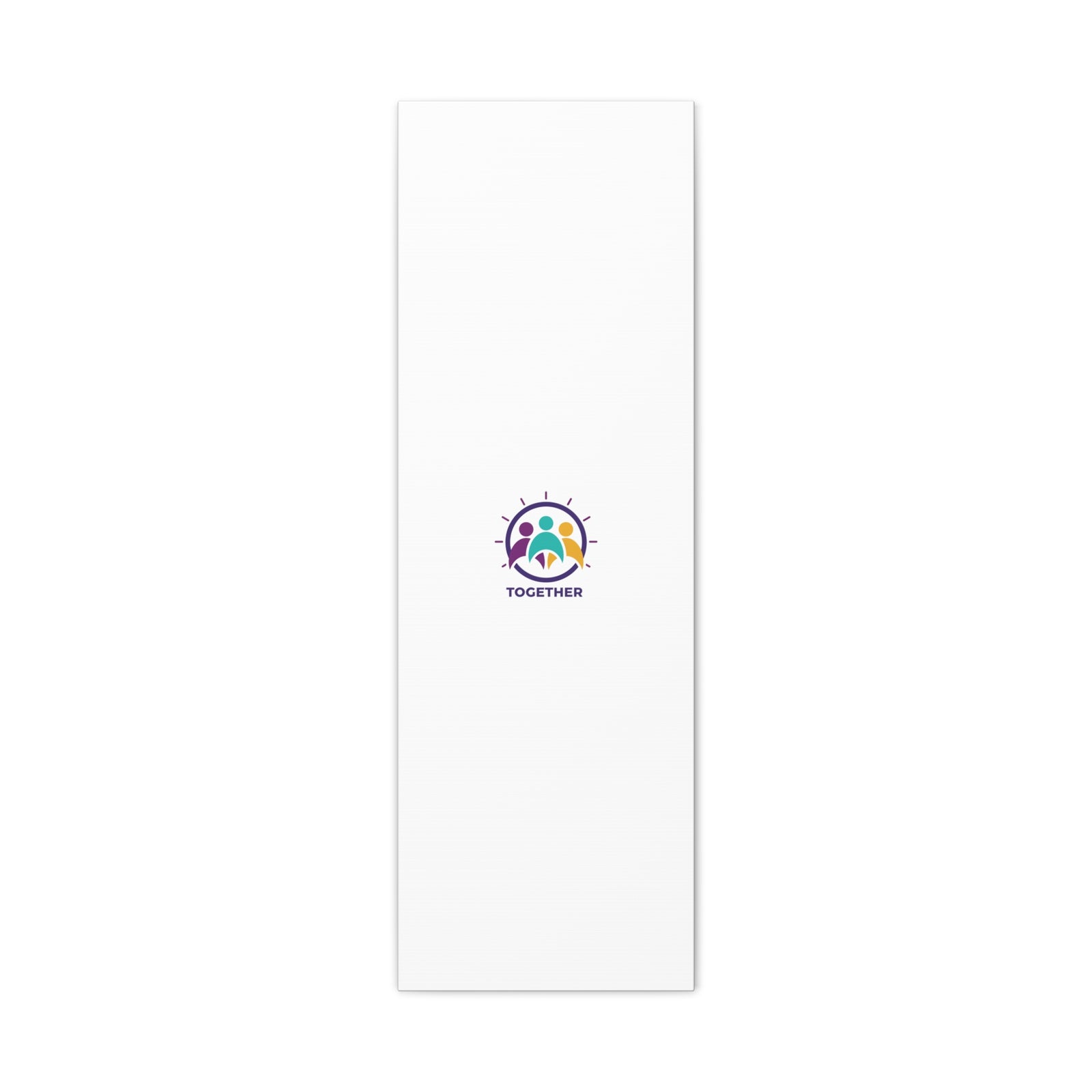 Together solidarity icon Canvas, Minimalist equality symbol, Support badge