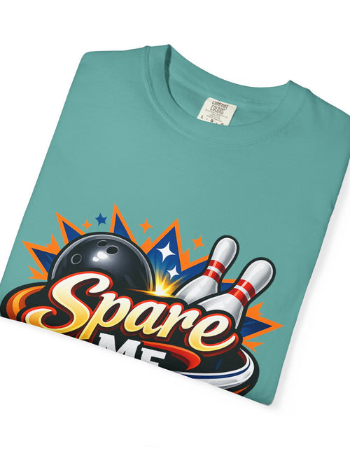 Load image into Gallery viewer, Bowling 'Spare Me Please' T-Shirt
