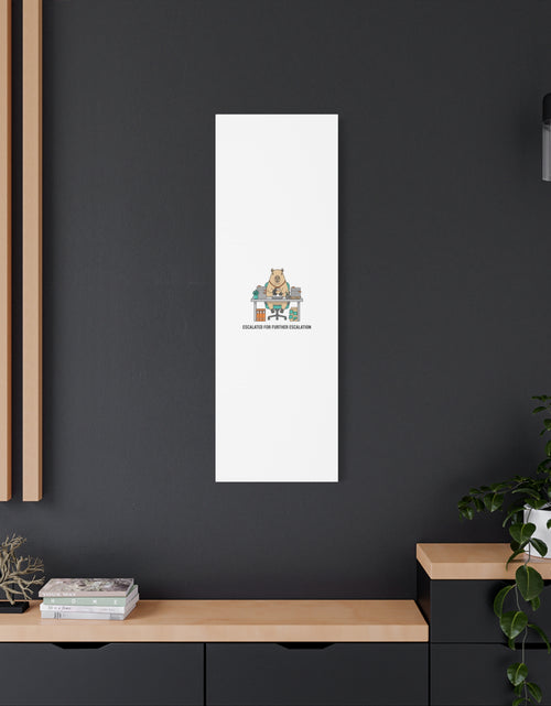 Load image into Gallery viewer, Escalated for Further Escalation Canvas | Unhinged Animal Bureaucracy, Office Animal Illustration
