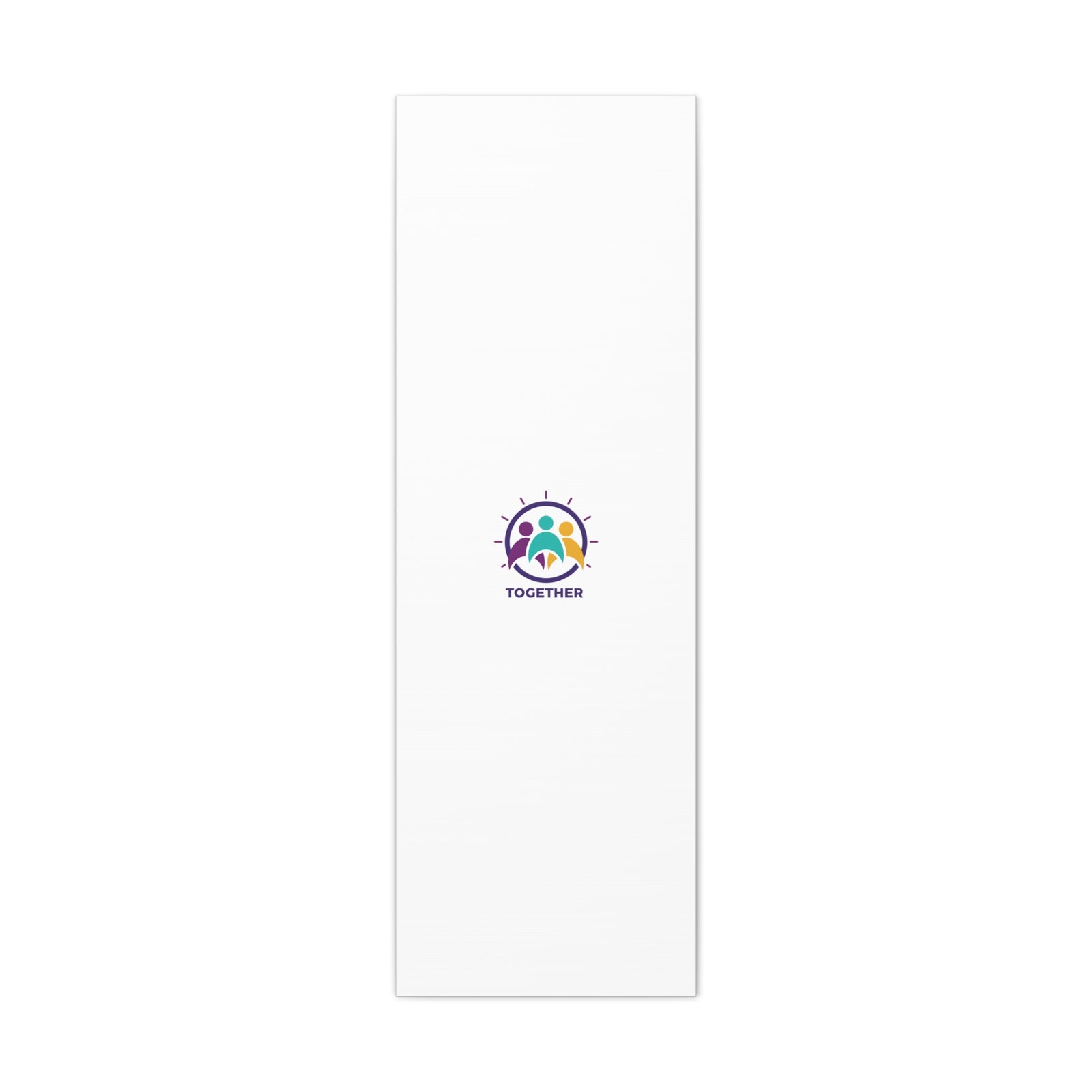 Together solidarity icon Canvas, Minimalist equality symbol, Support badge