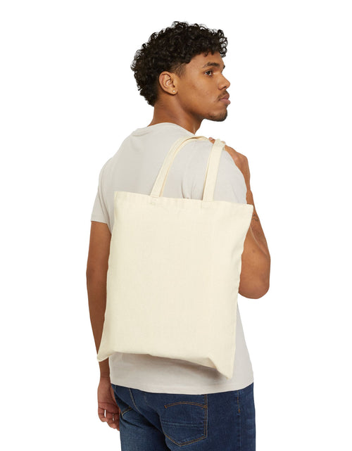 Load image into Gallery viewer, Sunset Coast Retro Surf Tote | 1970s Sunset, Vintage Palm Graphic
