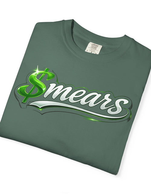 Load image into Gallery viewer, Smear Script T-Shirt — Bold Lip Art &amp; mears Streetwear Tee
