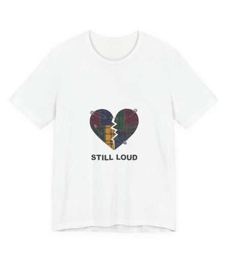 Plaid Broken Heart 'Still Loud' Tee | grunge shirt, punk graphic tee