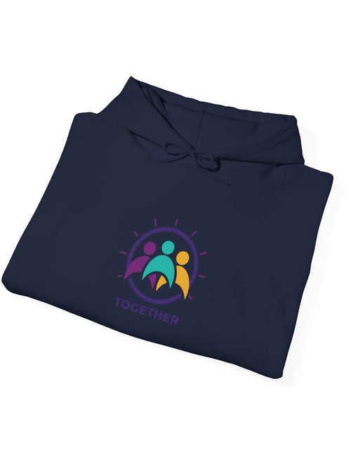 Load image into Gallery viewer, Solidarity Symbol Hoodie | equality icon, minimal feminist design
