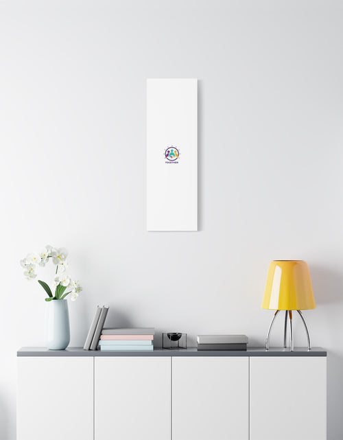 Load image into Gallery viewer, Together solidarity icon Canvas, Minimalist equality symbol, Support badge
