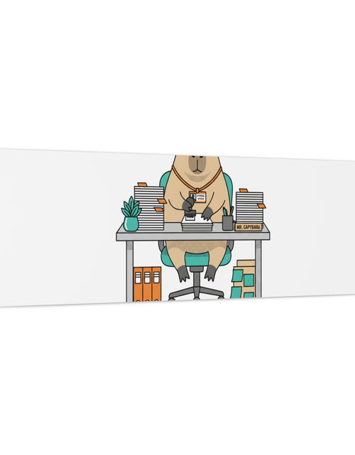 Load image into Gallery viewer, Escalated for Further Escalation Canvas | Unhinged Animal Bureaucracy, Office Animal Illustration
