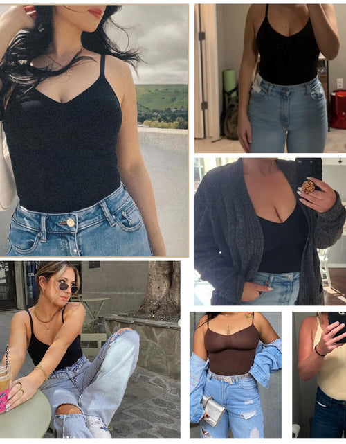 Load image into Gallery viewer, Shapewear Bodysuit for Women Tummy Control Body Shaper Seamless Sculpting Snatched High Waist Body Suit
