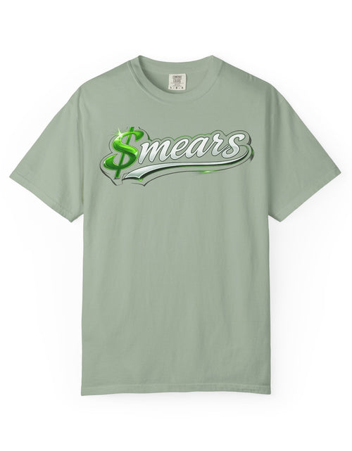 Load image into Gallery viewer, Smear Script T-Shirt — Bold Lip Art &amp; mears Streetwear Tee
