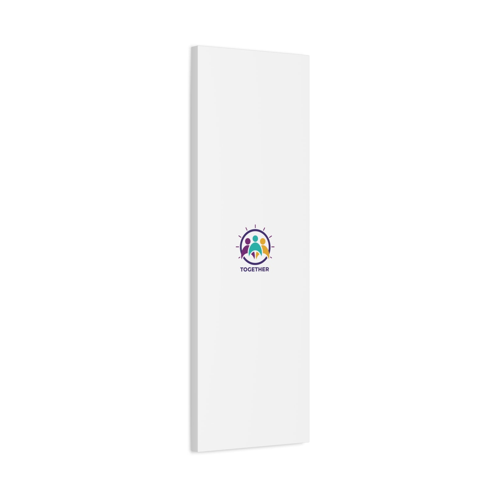 Together solidarity icon Canvas, Minimalist equality symbol, Support badge